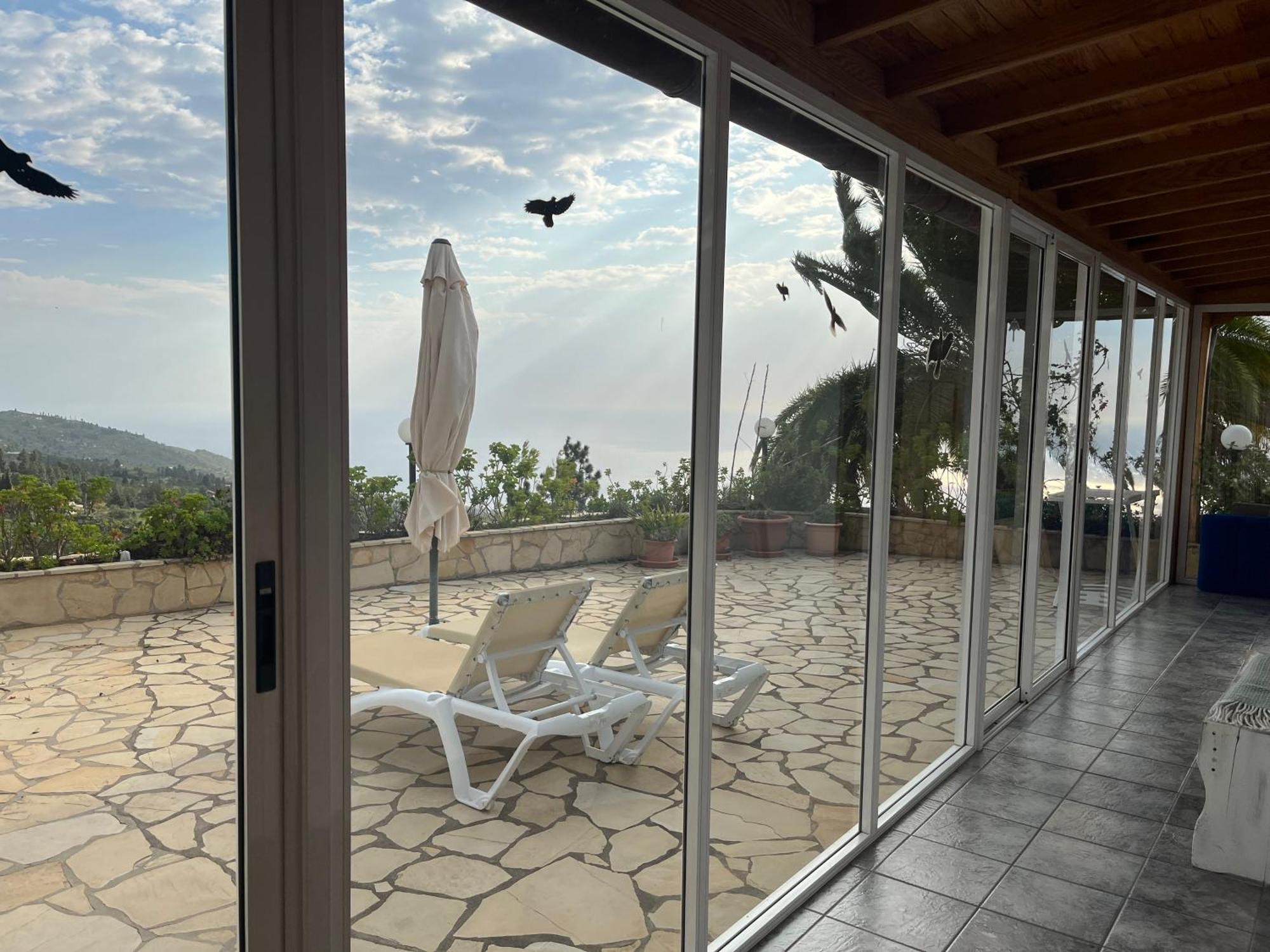 Feriendomizil Finca Tijarafe Mit Beheiztem, Abdeckbarem Pool Exterior photo