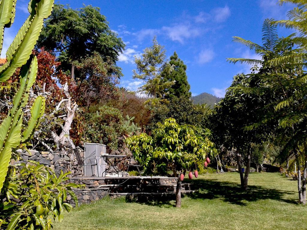Feriendomizil Finca Tijarafe Mit Beheiztem, Abdeckbarem Pool Exterior photo